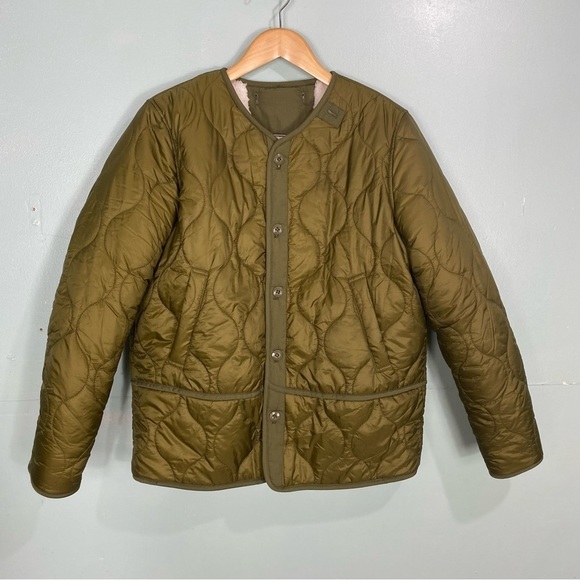 MOTHER Olive Quilted Jacket - Picture 2 of 7